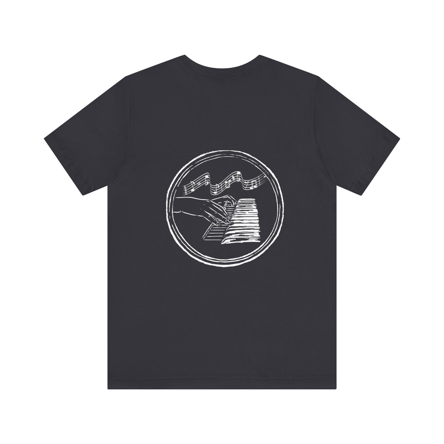 “Piano Hands” Premium Unisex T-Shirt (Short-Sleeves)