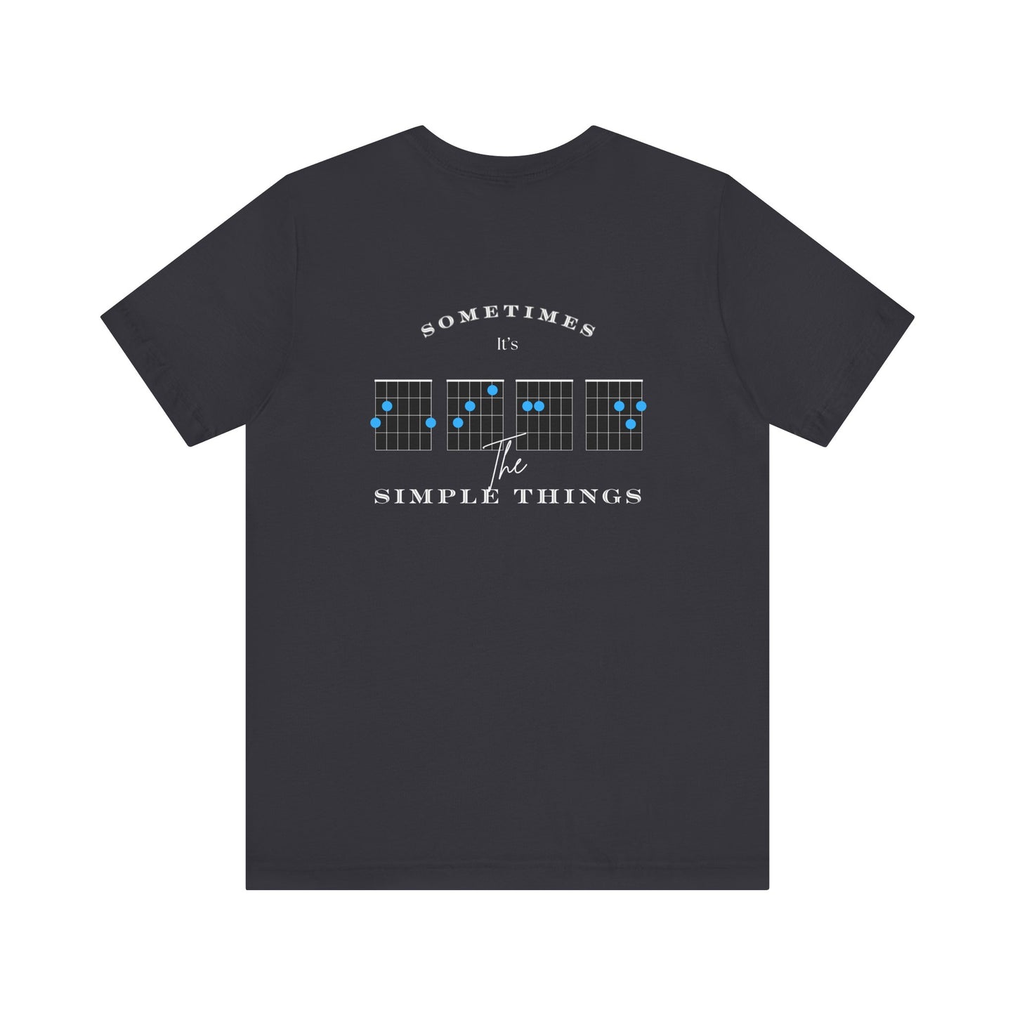 "Four Chords of Pop" Premium Softstyle T-shirt (unisex)