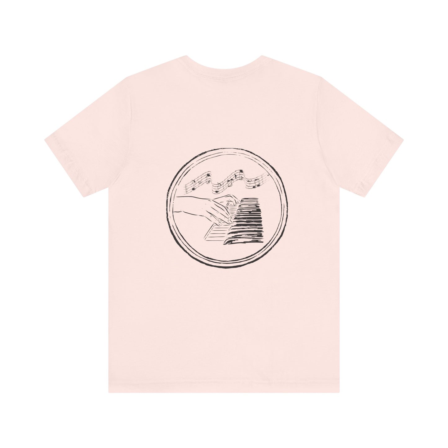 “Piano Hands” Premium Unisex T-Shirt (Short-Sleeves)