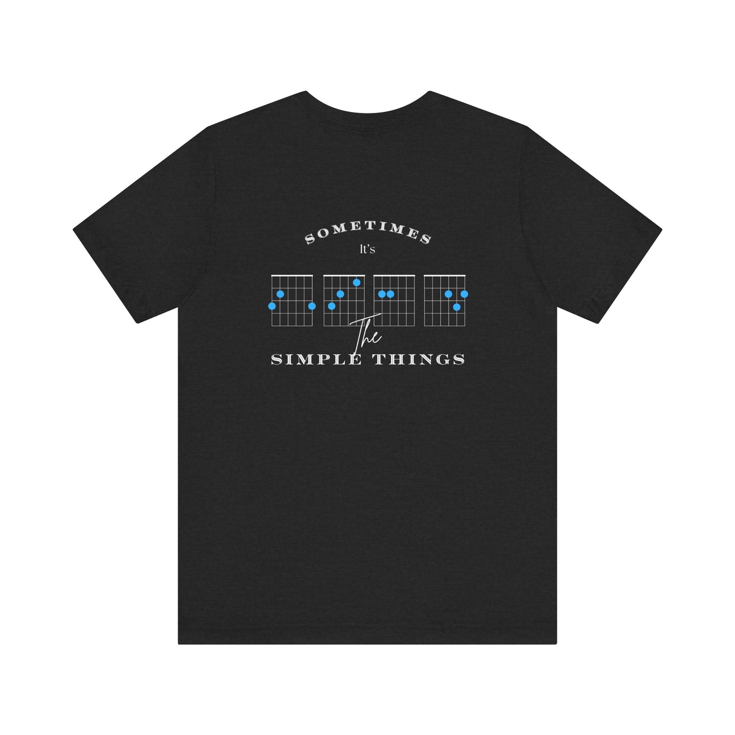 "Four Chords of Pop" Premium Softstyle T-shirt (unisex)