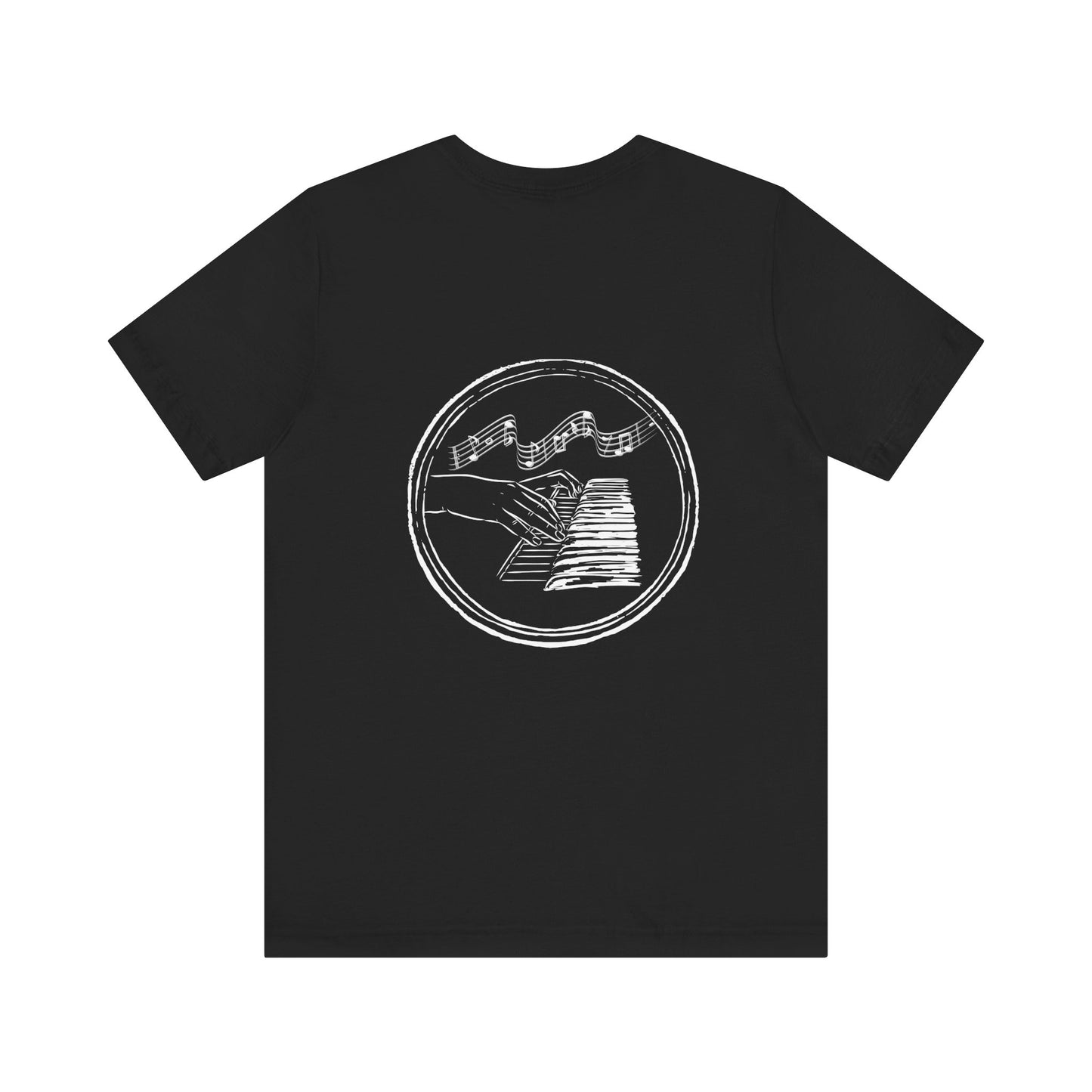“Piano Hands” Premium Unisex T-Shirt (Short-Sleeves)