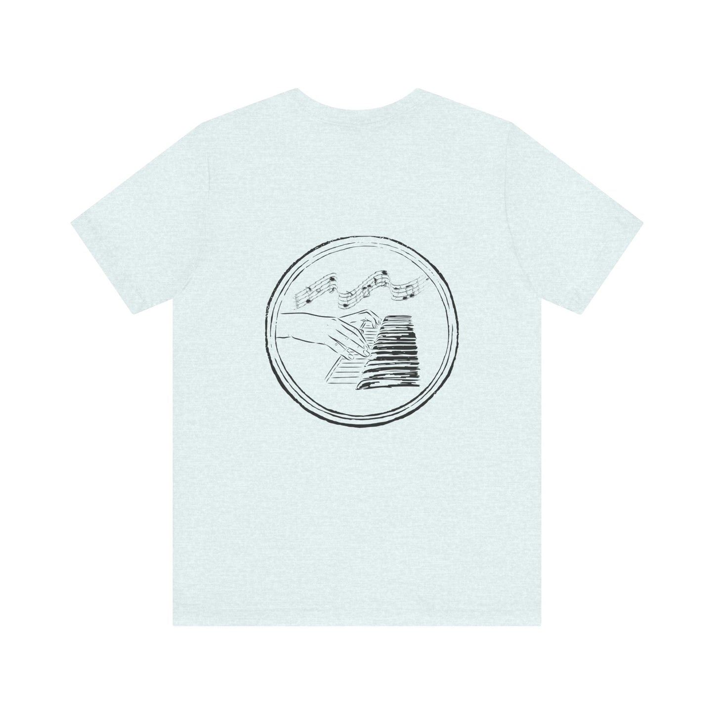 “Piano Hands” Premium Unisex T-Shirt (Short-Sleeves)
