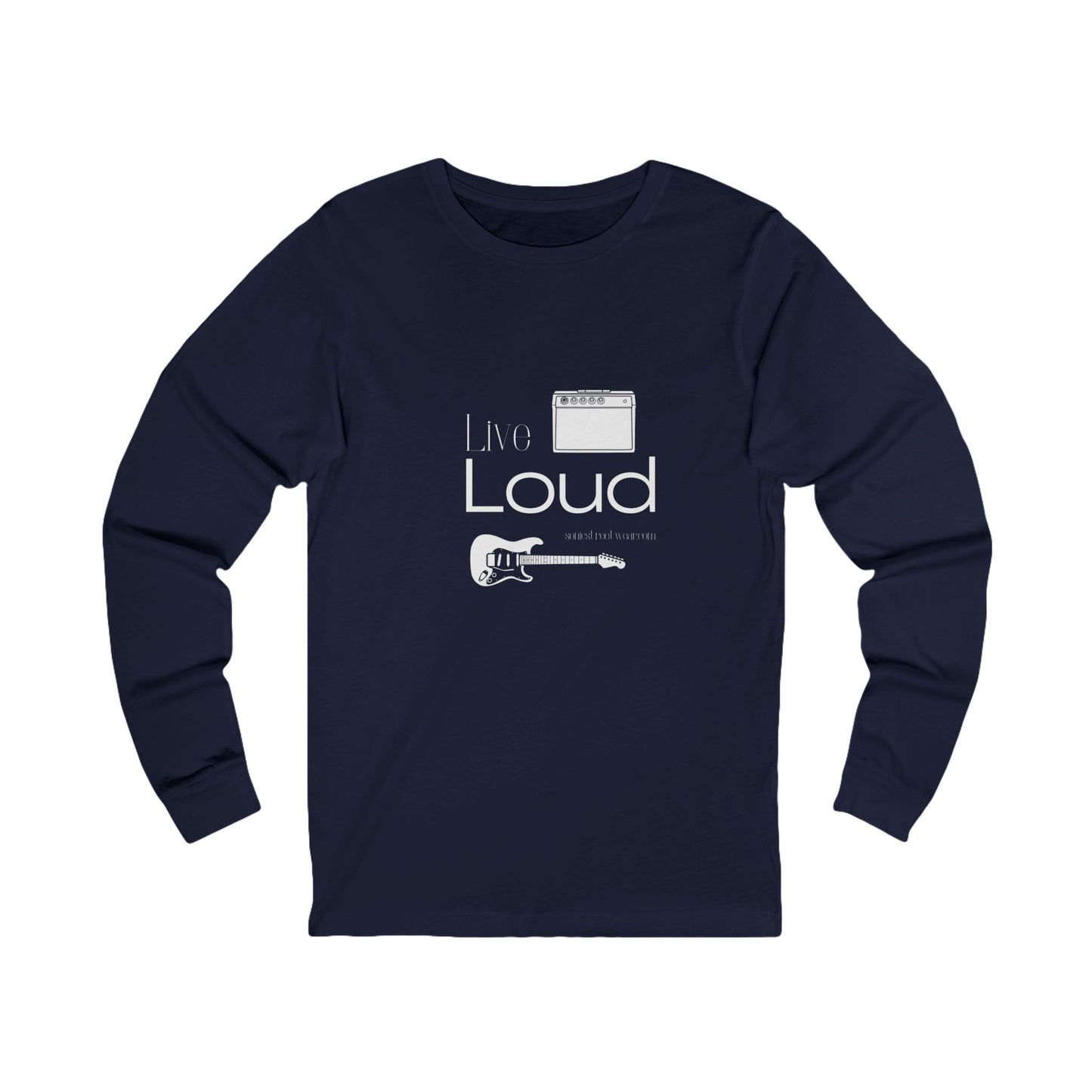 "Live Loud." Graphic T-Shirt