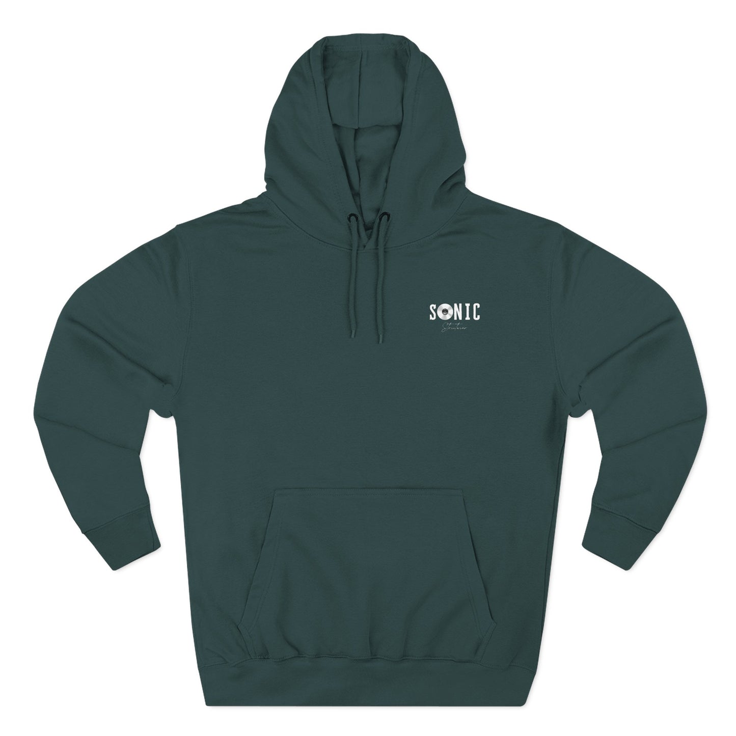 "Classic Vinyl" Graphic Pullover Hoodie
