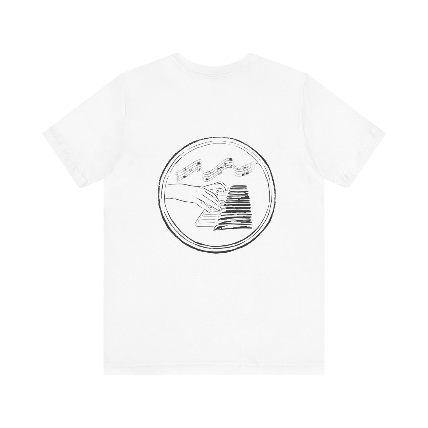 “Piano Hands” Premium Unisex T-Shirt (Short-Sleeves)