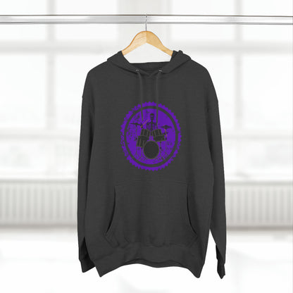 “Skeleton Drummer” Premium Unisex Soft-style Hoodie