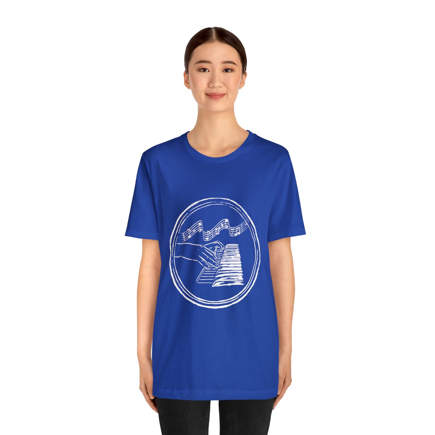 “Piano Hands” Premium Unisex T-Shirt (Short-Sleeves)