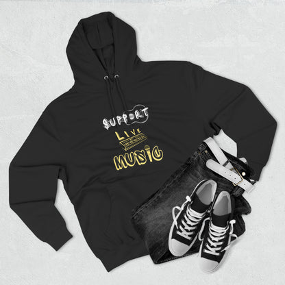 “Support Live Music” Unisex Premium Pullover Hoodie