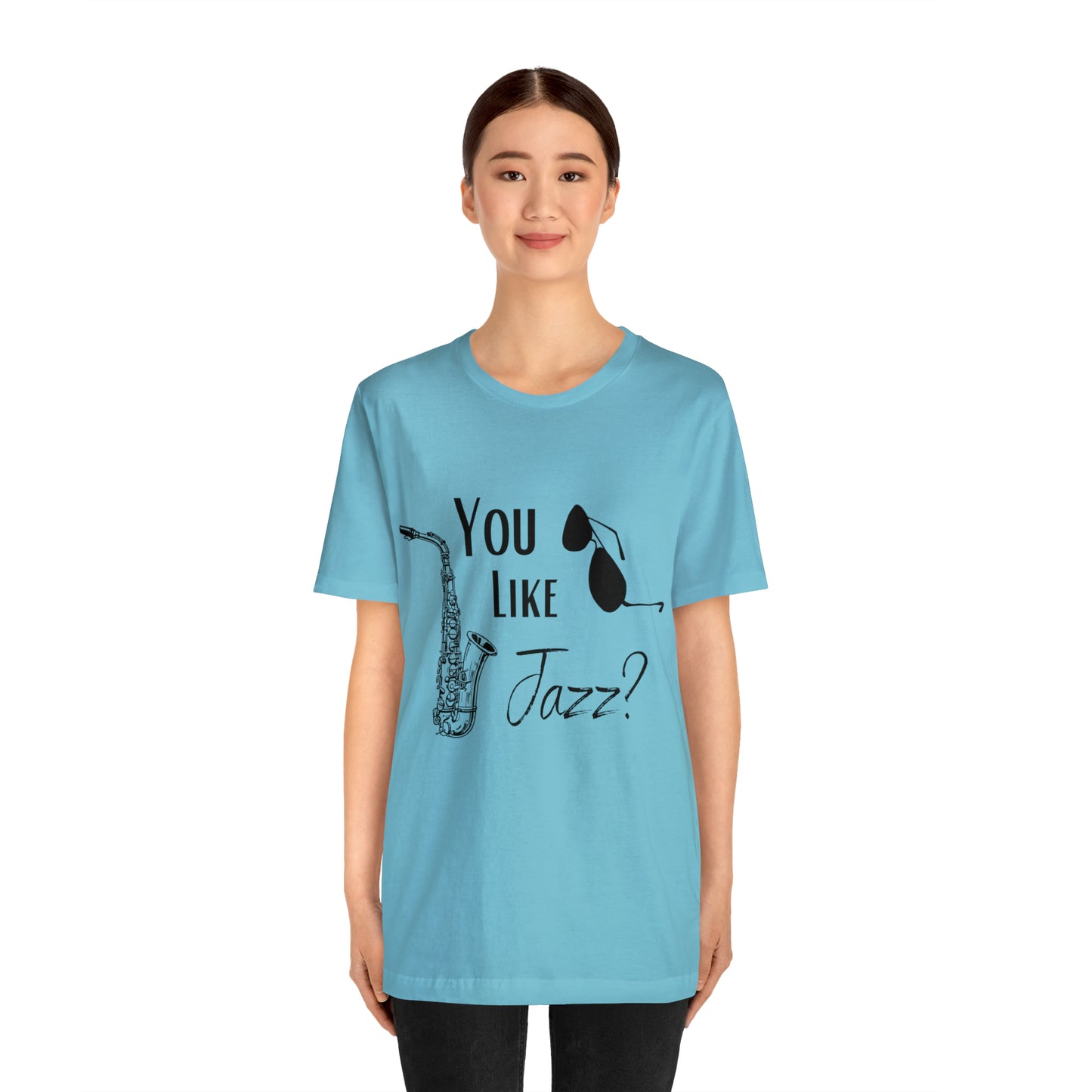 "You like jazz?" Premium Unisex Jersey Short Sleeve Tee