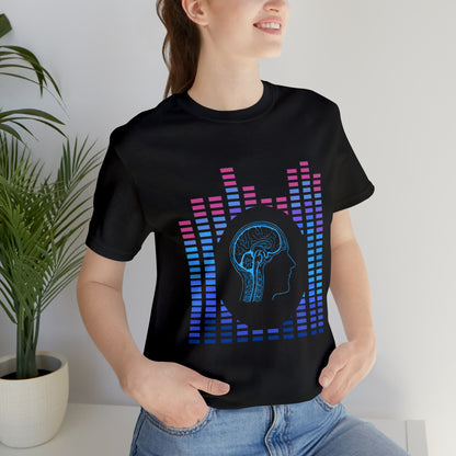 "Brain Waves" Premium Softstyle T-Shirt (Unisex)