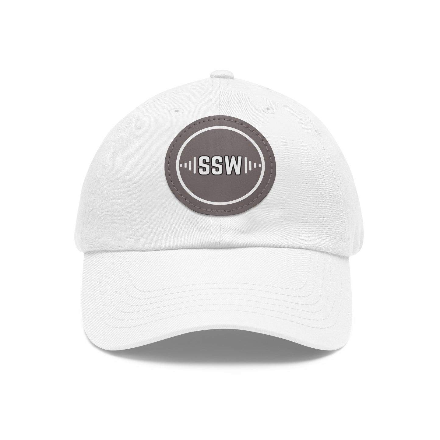 Sonic Streetwear Hat with Leather Patch (Round)