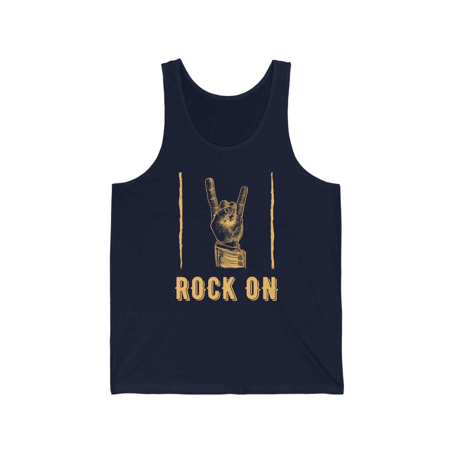 “Rock On” Premium Unisex Jersey Tank