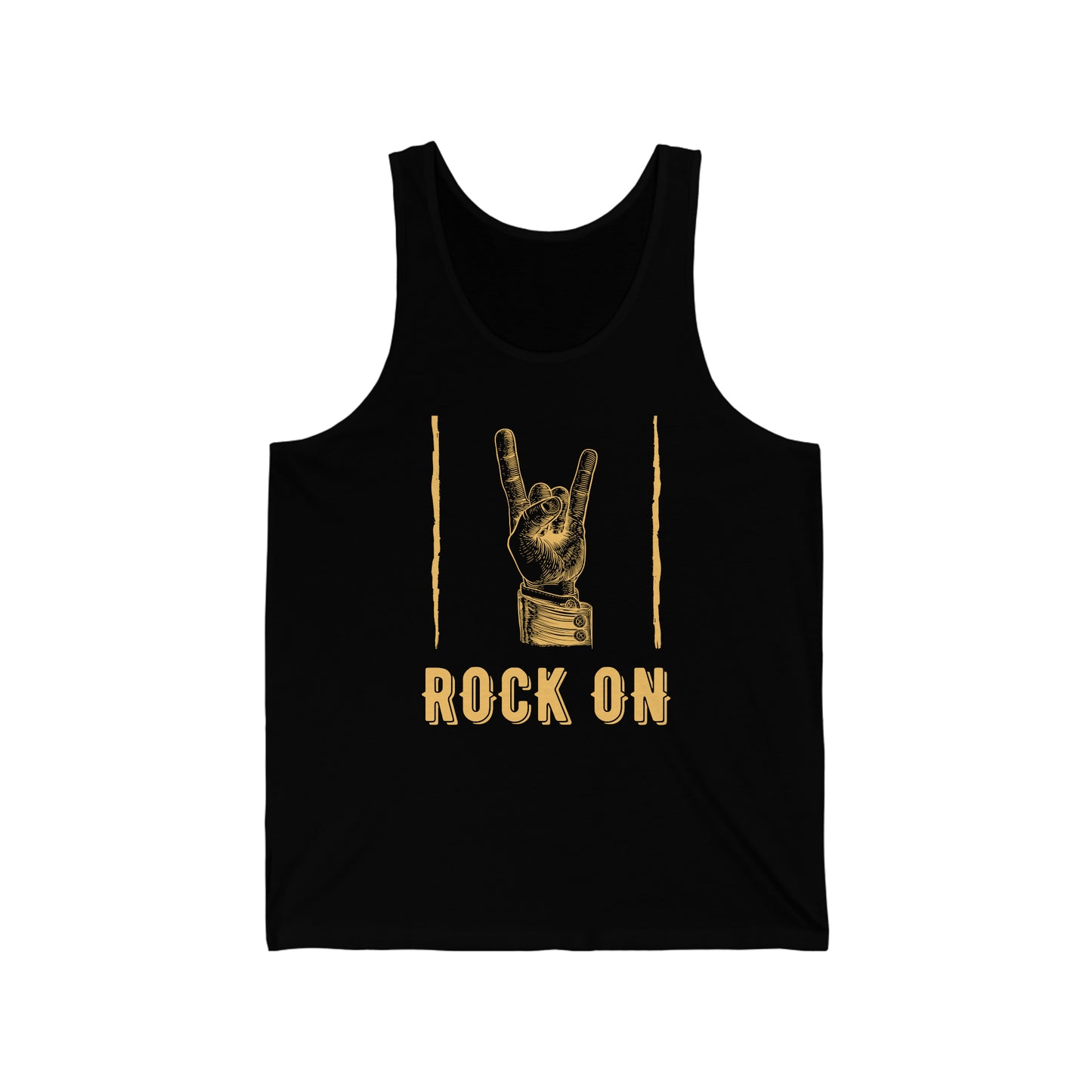 “Rock On” Premium Unisex Jersey Tank