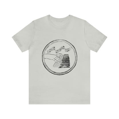 “Piano Hands” Premium Unisex T-Shirt (Short-Sleeves)