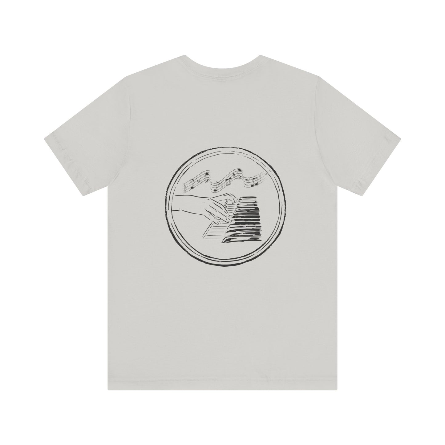 “Piano Hands” Premium Unisex T-Shirt (Short-Sleeves)