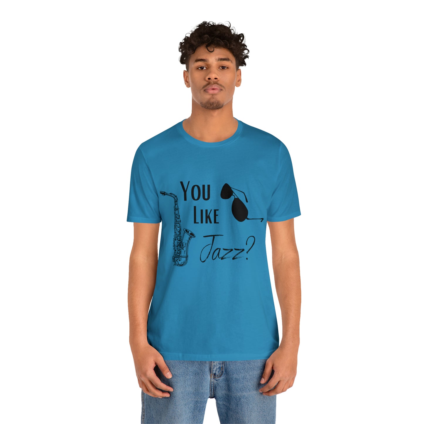 "You like jazz?" Premium Unisex Jersey Short Sleeve Tee