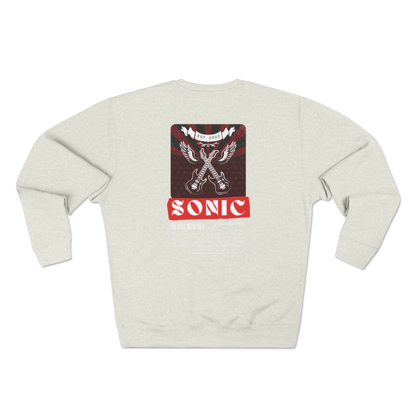 "Sonic Rock" Premium Crewneck Sweatshirt