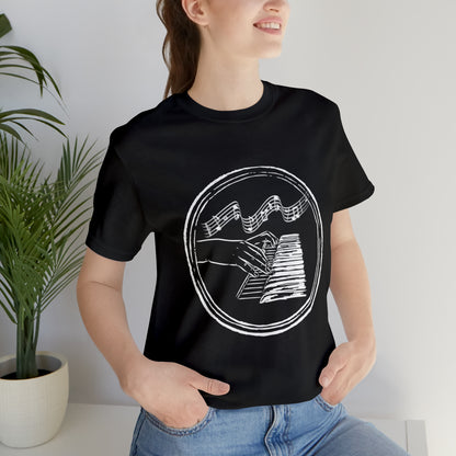 “Piano Hands” Premium Unisex T-Shirt (Short-Sleeves)