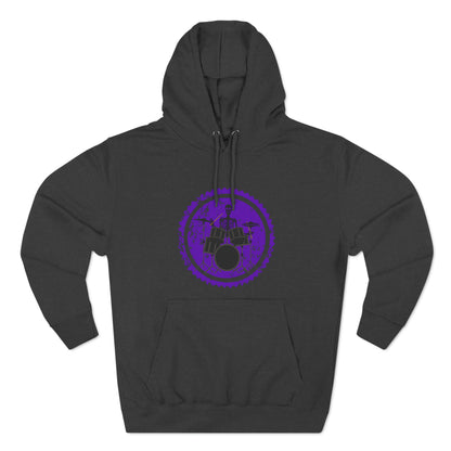 “Skeleton Drummer” Premium Unisex Soft-style Hoodie