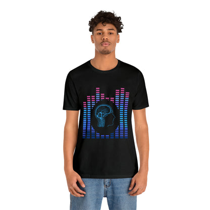 "Brain Waves" Premium Softstyle T-Shirt (Unisex)