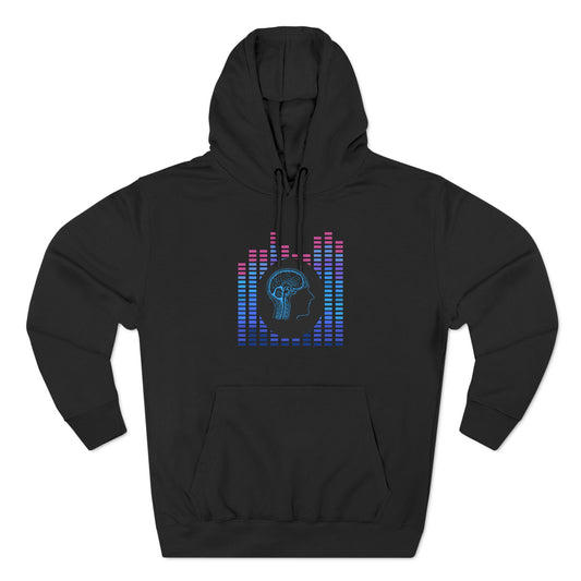 "Brain Waves" Premuim Pullover Hoodie