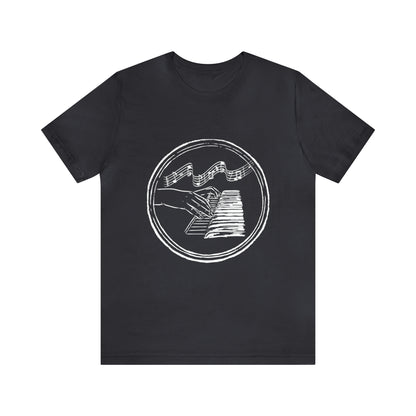 “Piano Hands” Premium Unisex T-Shirt (Short-Sleeves)