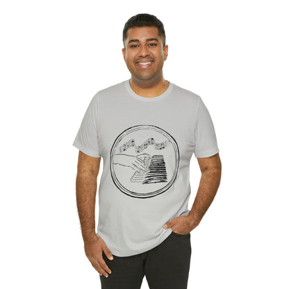 “Piano Hands” Premium Unisex T-Shirt (Short-Sleeves)