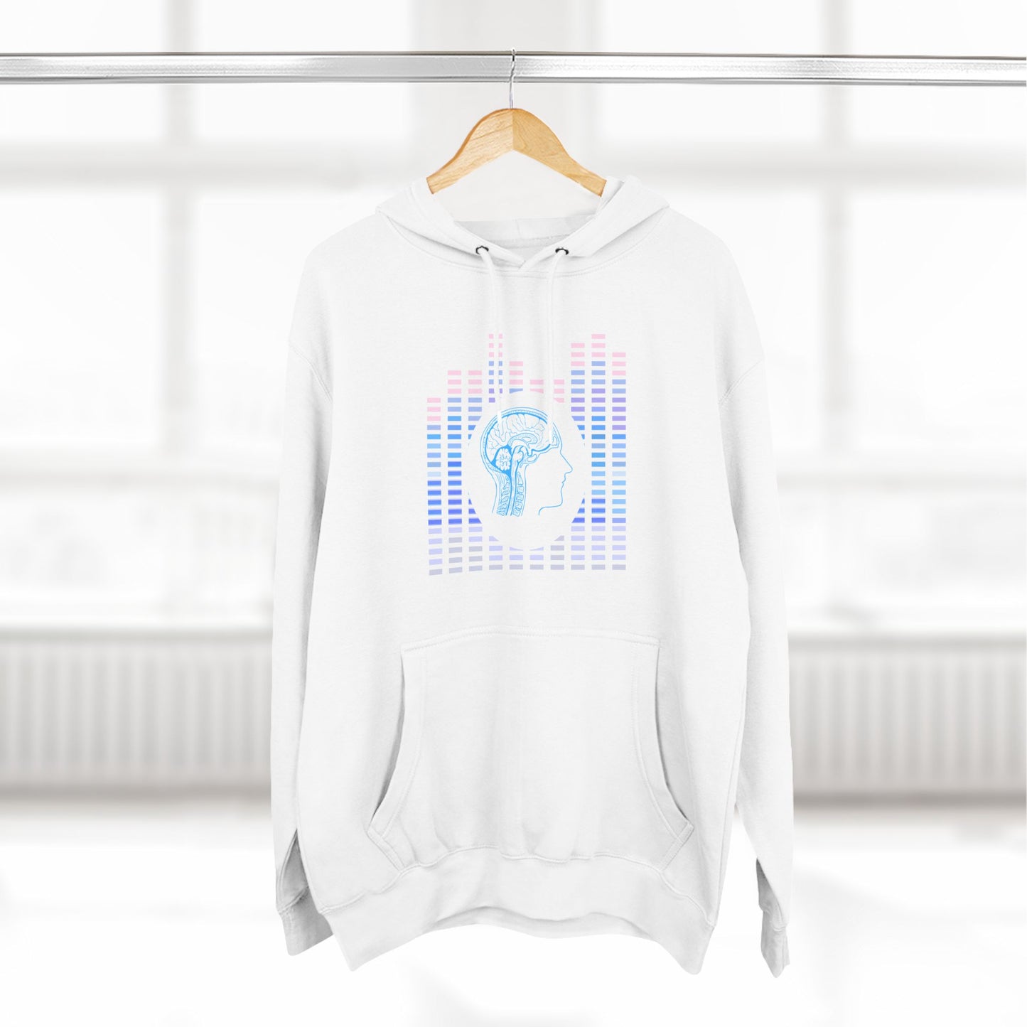 "Brain Waves" Premuim Pullover Hoodie