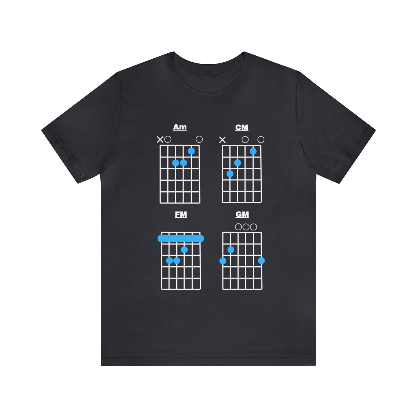 "Four Chords of Pop" Premium Softstyle T-shirt (unisex)