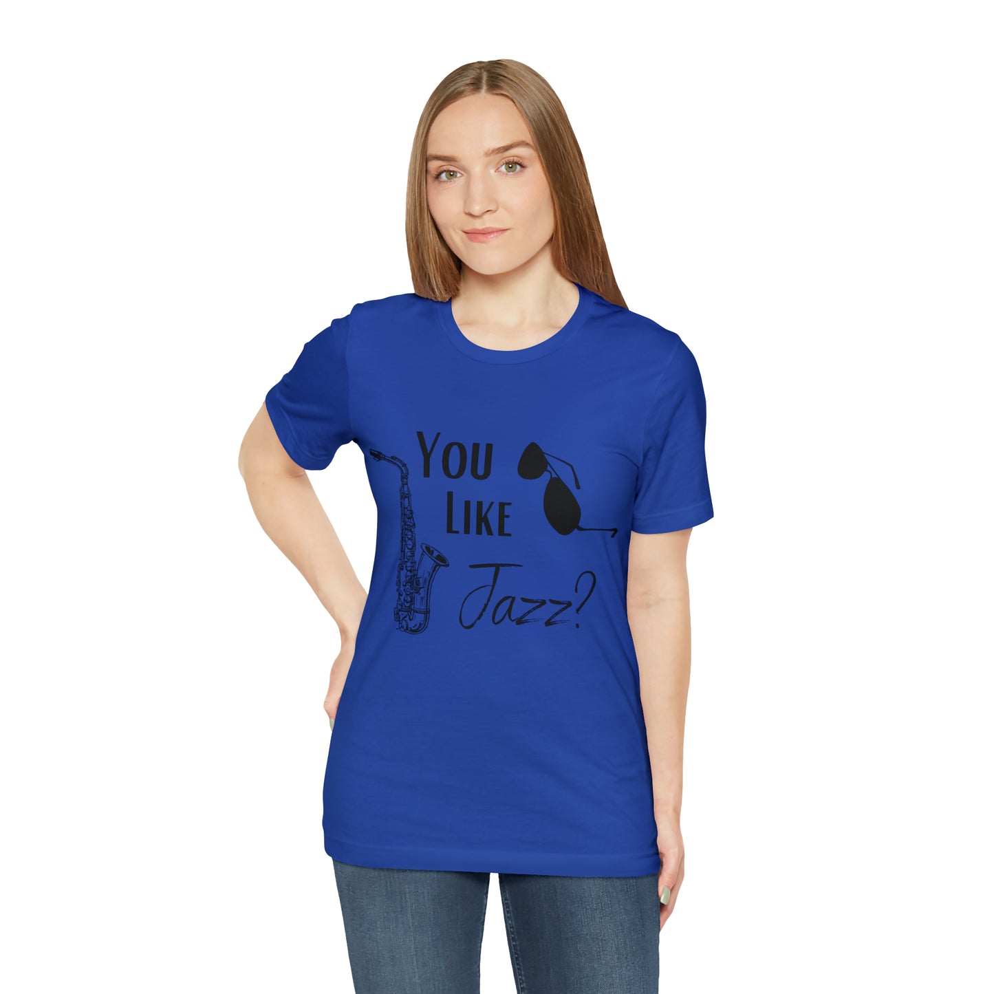 "You like jazz?" Premium Unisex Jersey Short Sleeve Tee