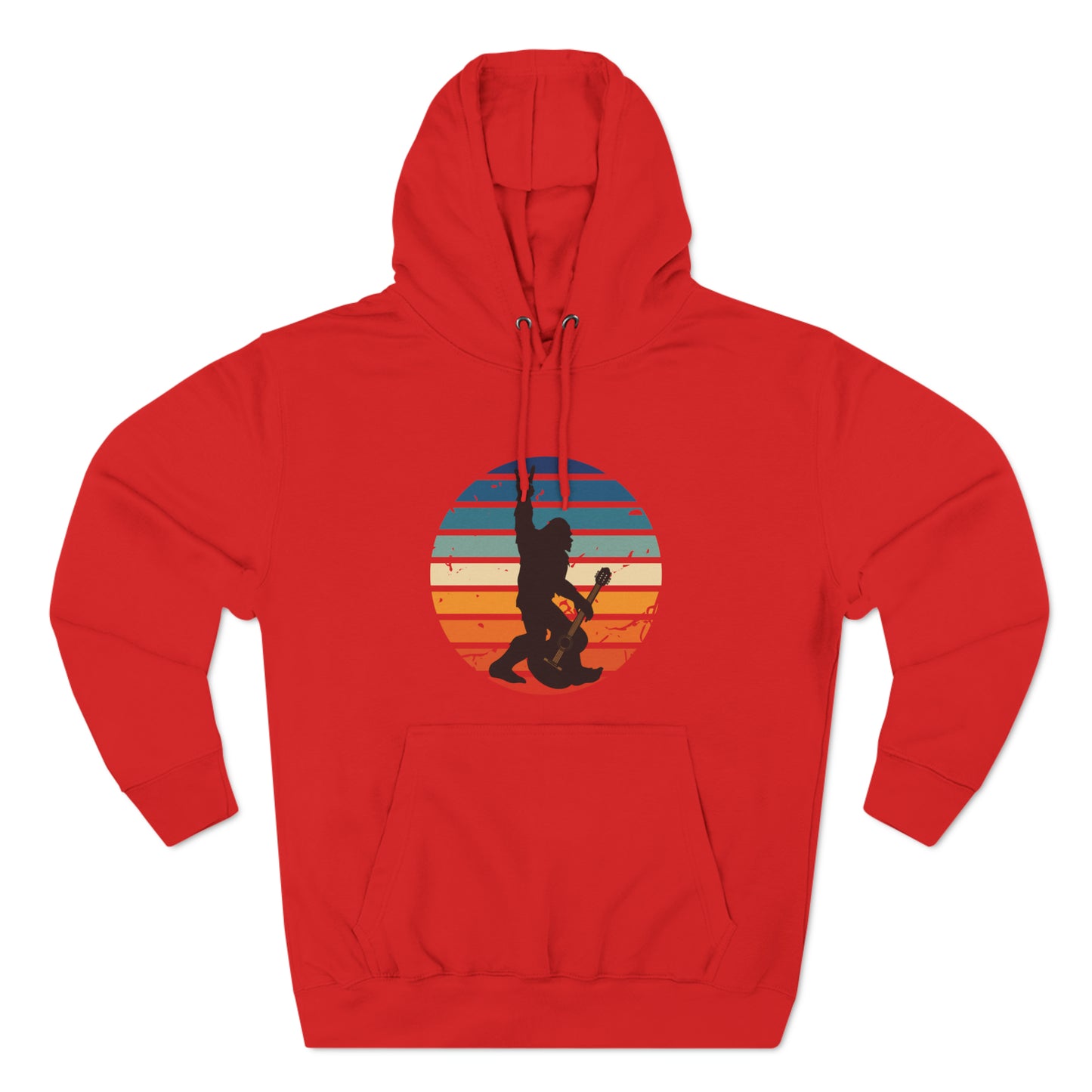 “Rockin’ Bigfoot” Premium Graphic Pullover Hoodie