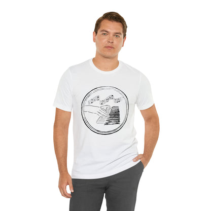 “Piano Hands” Premium Unisex T-Shirt (Short-Sleeves)