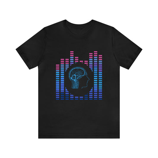 "Brain Waves" Premium Softstyle T-Shirt (Unisex)