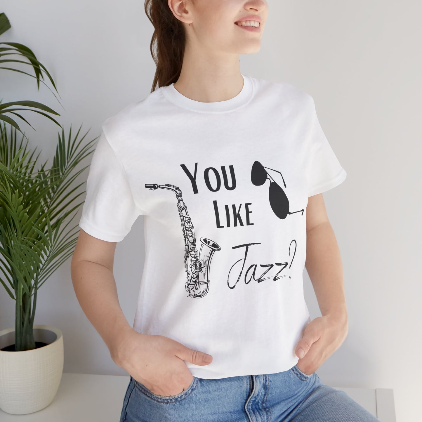 "You like jazz?" Premium Short Sleeve Tee