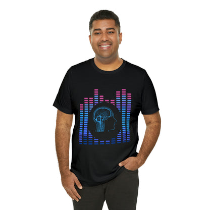 "Brain Waves" Premium Softstyle T-Shirt (Unisex)