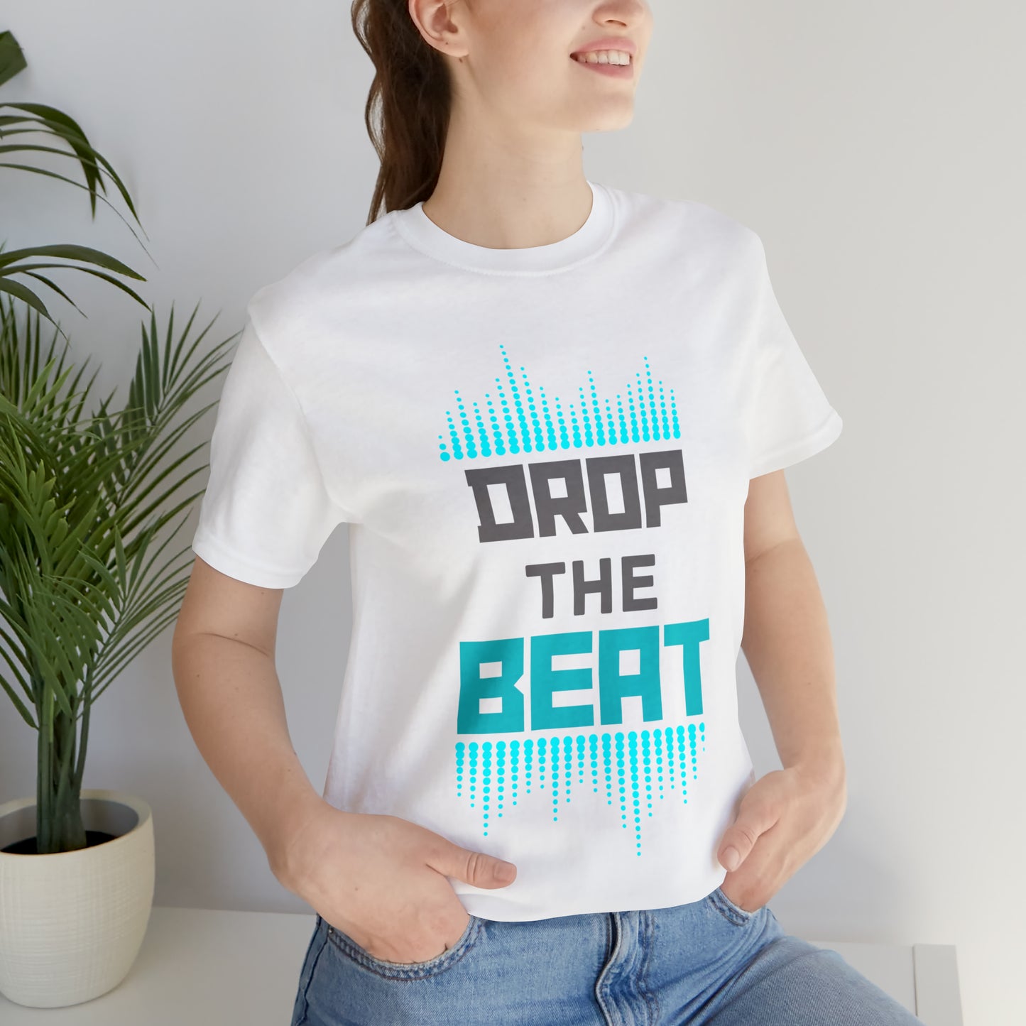 "Drop The Beat" Premium Unisex Tee