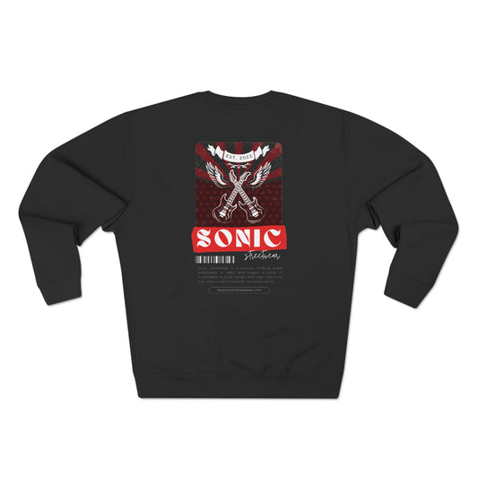 "Sonic Rock" Premium Crewneck Sweatshirt