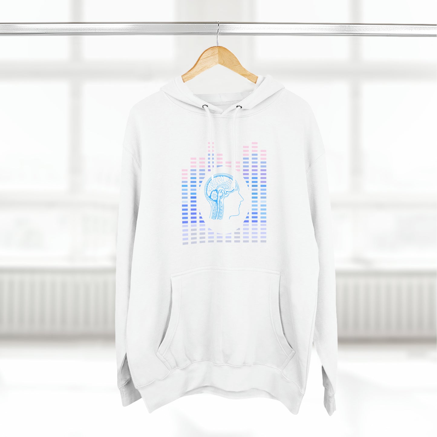 "Brain Waves" Premuim Pullover Hoodie