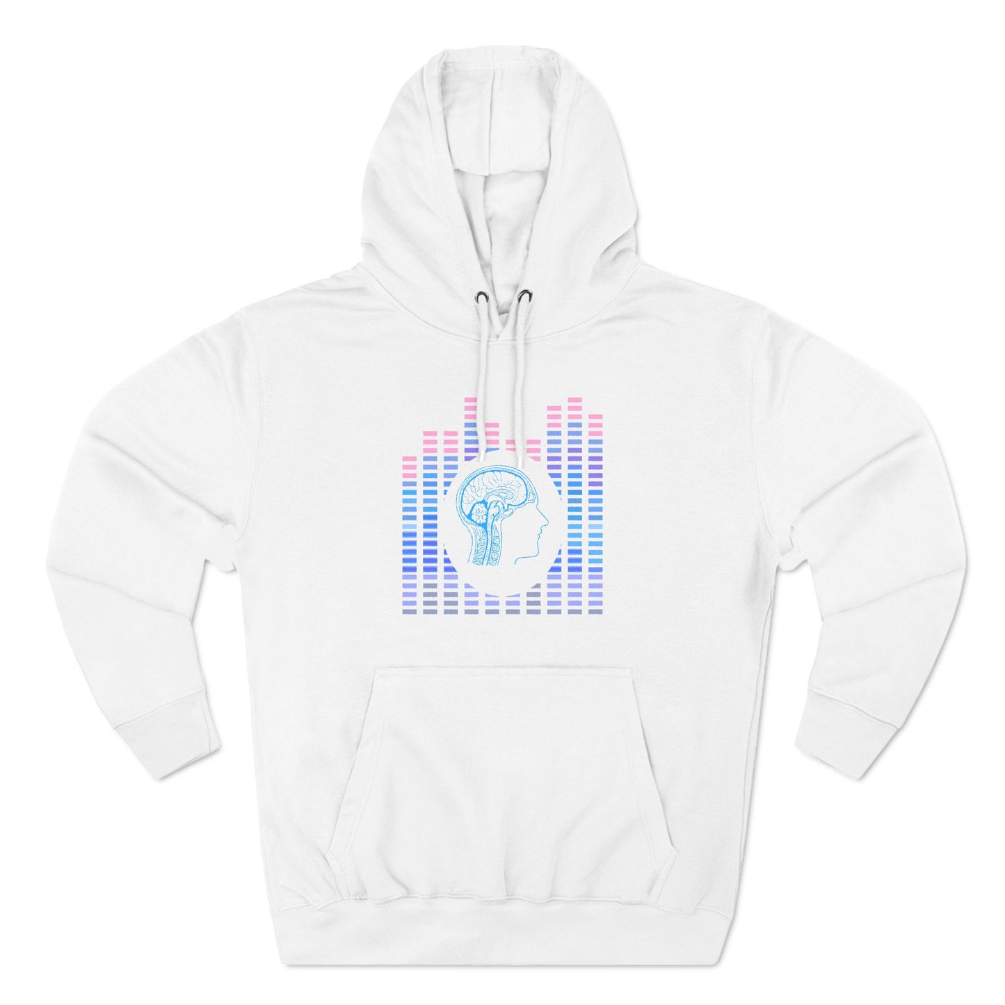 "Brain Waves" Premuim Pullover Hoodie