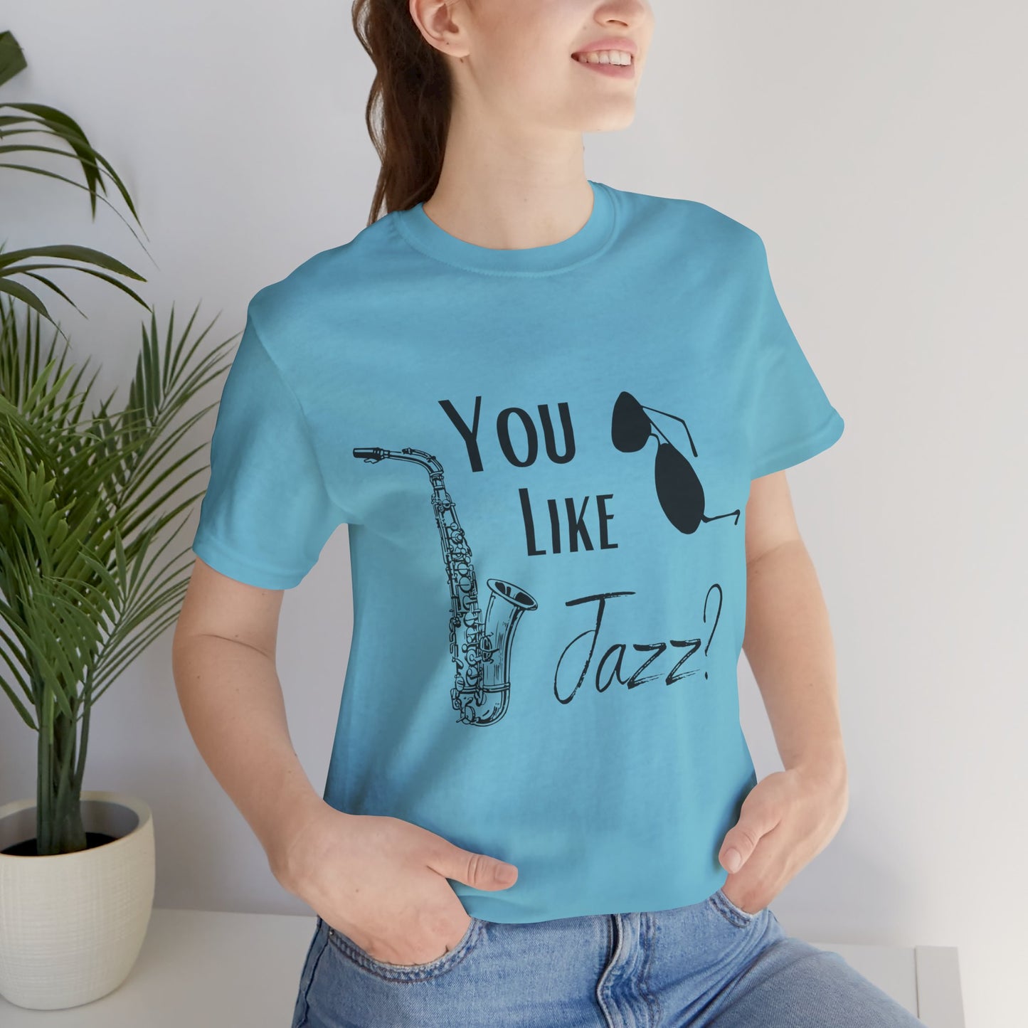 "You like jazz?" Premium Short Sleeve Tee