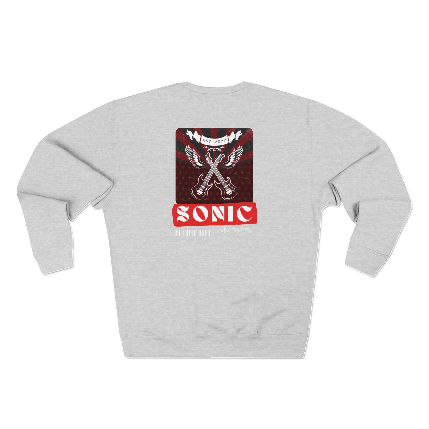 "Sonic Rock" Premium Crewneck Sweatshirt