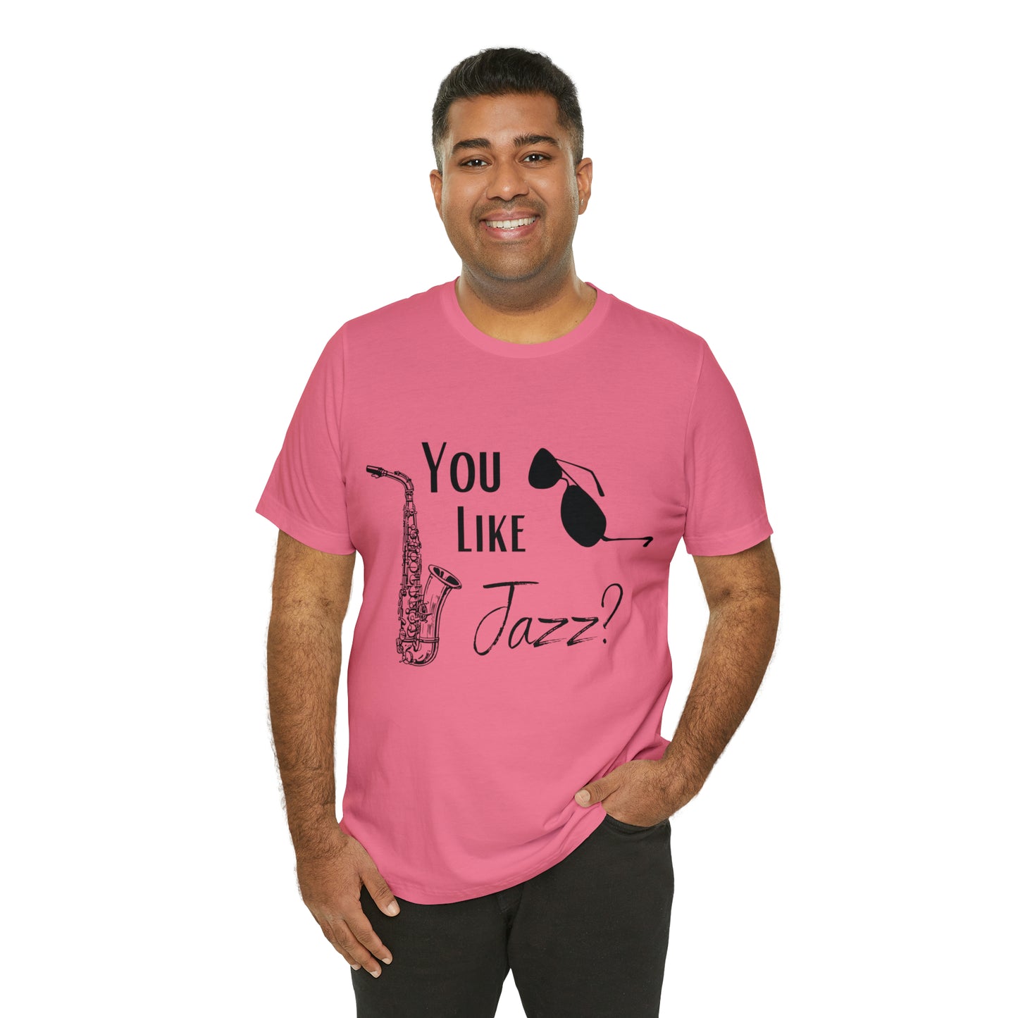 "You like jazz?" Premium Unisex Jersey Short Sleeve Tee