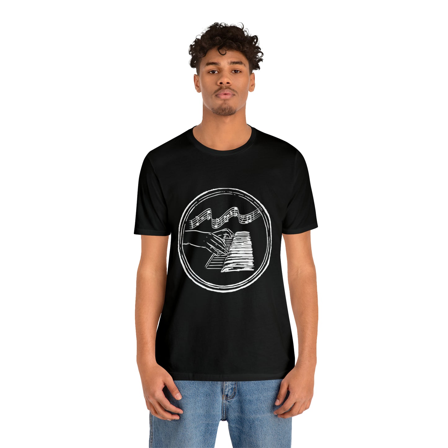 “Piano Hands” Premium Unisex T-Shirt (Short-Sleeves)