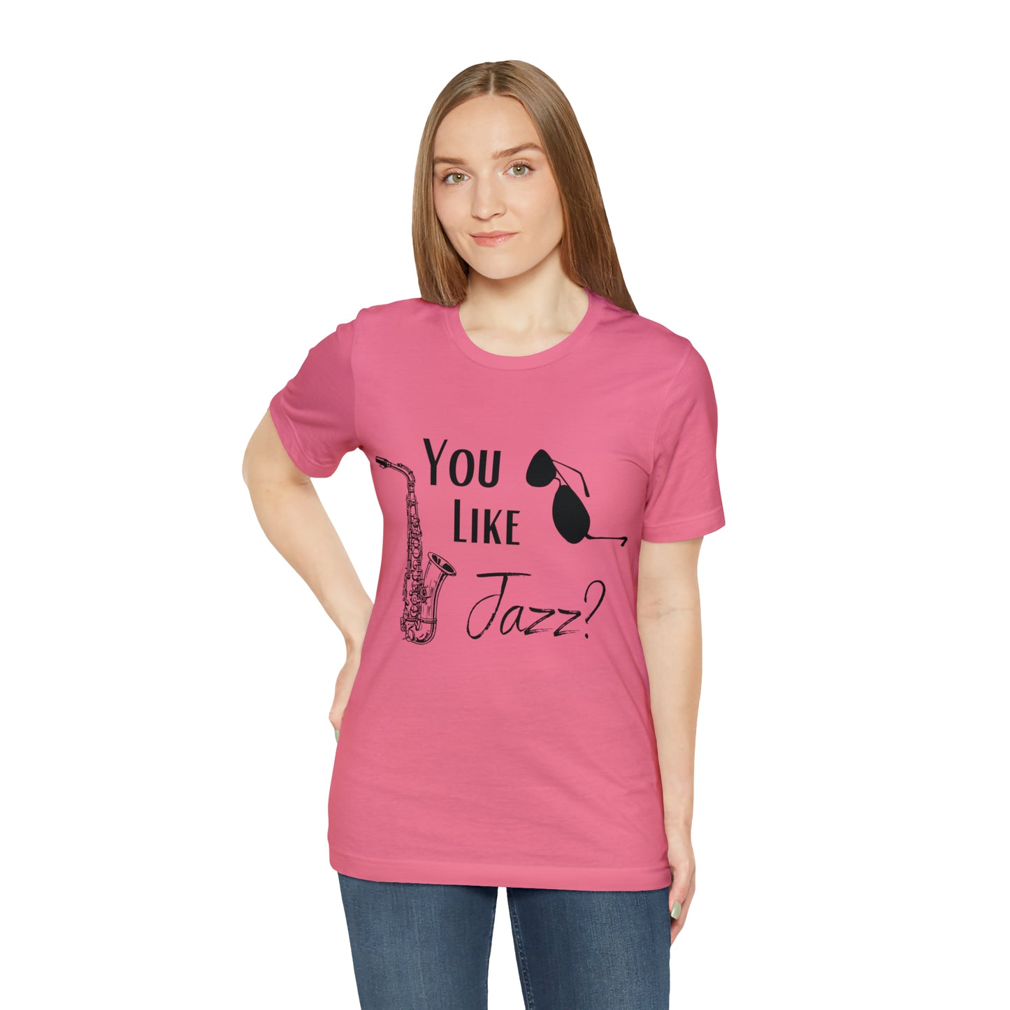 "You like jazz?" Premium Unisex Jersey Short Sleeve Tee