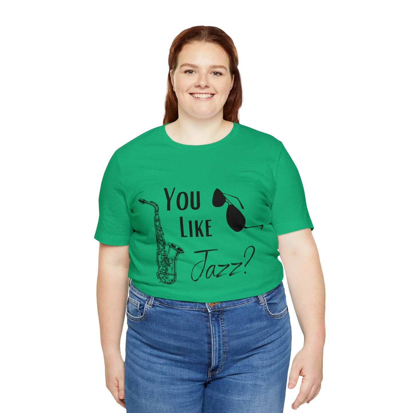 "You like jazz?" Premium Unisex Jersey Short Sleeve Tee