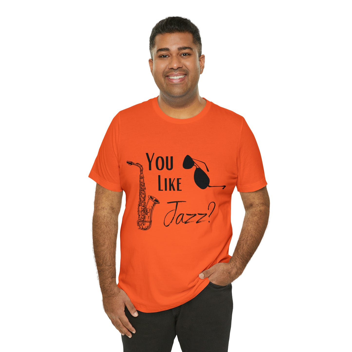 "You like jazz?" Premium Unisex Jersey Short Sleeve Tee