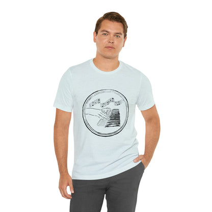 “Piano Hands” Premium Unisex T-Shirt (Short-Sleeves)