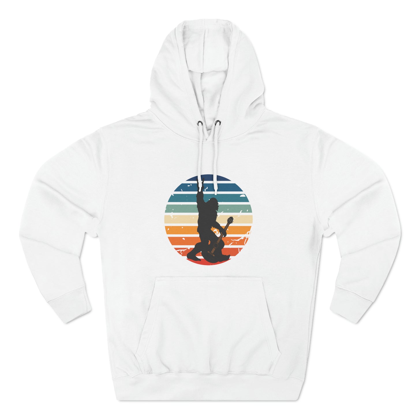 “Rockin’ Bigfoot” Premium Graphic Pullover Hoodie