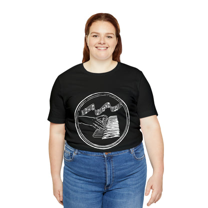 “Piano Hands” Premium Unisex T-Shirt (Short-Sleeves)