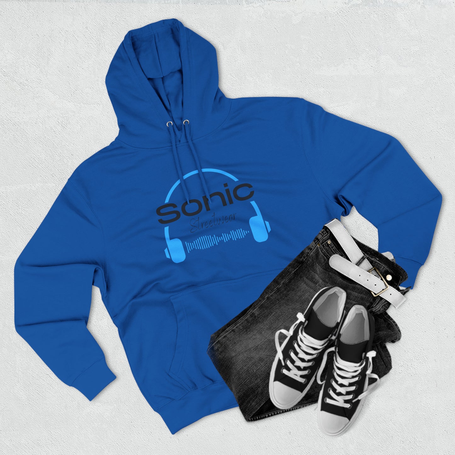 Sonic Streetwear Unisex Premium Pullover Hoodie